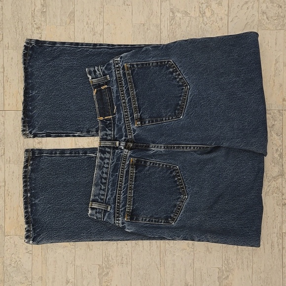 Vintage L.A. Blues 90's Y2K Denim Flare Jeans Size 14 - Picture 6 of 11